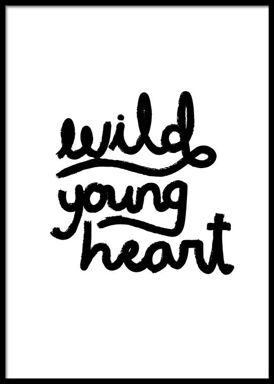 WILD YOUNG HEART POSTER